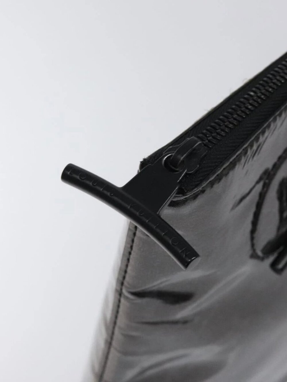 LOUIS VUITTON Eclipse Glaze Pochette Cosmos Clutch Bag M63373 LV Auth BA2380 - Picture 9 of 14